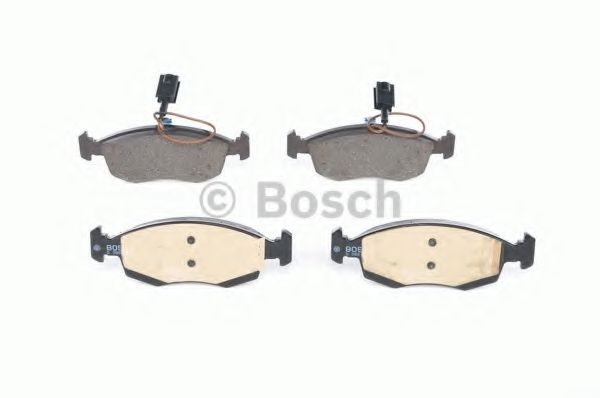 BOSCH - 0 986 494 463 - Гальмівнi колодки диск. пер.Fiat 500, Grande Punto, Punto 0.9-1.4Lpg 10.05-