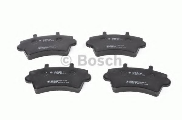 BOSCH - 0 986 494 031 - (R16) Гальмівні колодки дискові перед. Renault Master 1.9D / 2.2D / 2.5