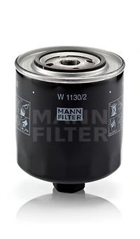 MANN-FILTER - W 1130/2 - Фільтр масла (h=128mm) Audi 100 2,0TD/2,4D 8/89-;2,5TDI -11/90
