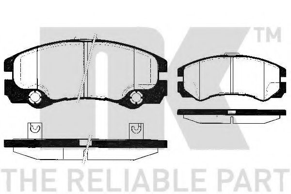 Гальмівнi колодки дисковi Opel Frontera B 98-