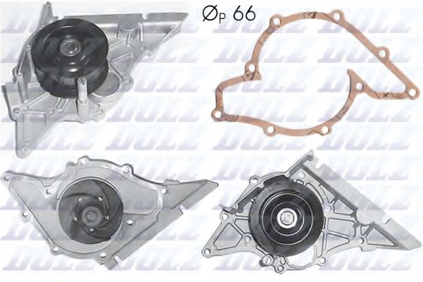DOLZ - A194 - Водяна помпа Audi A6/A8 3.7/4.2 98-