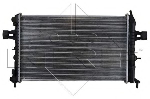 NRF - 50562 - Радіатор охолодж. двигуна  OPEL ASTRA G 1,6/ 1,6 16V/ 1,8 16V/ 2,2 16V;