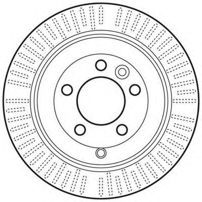 JURID - 562653JC - Диск тормозной (пр-во Jurid)