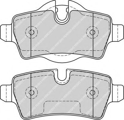 Колодки гальмівні зад. Mini Mini (R56),Mini Cabriolet (R57),Mini Clubman (R55) 2006 -