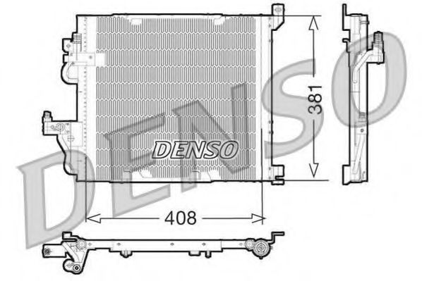 DENSO - DCN20012 - Конденсер кондиціонера