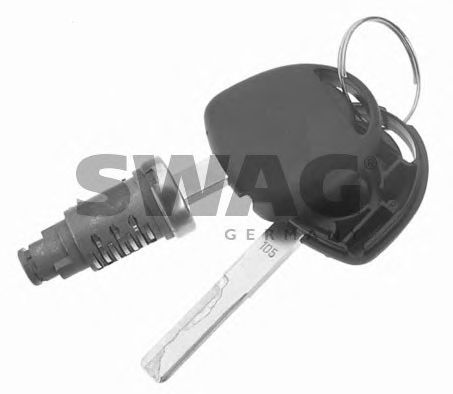 SWAG - 40 90 0003 - Циліндр замка дверного з ключами Opel Vectra A/Omega A/Senator B/Calibra