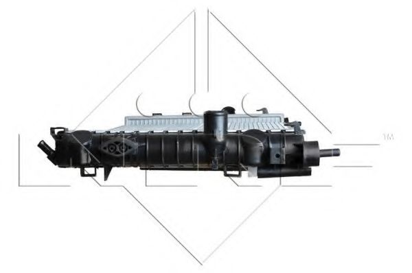 NRF - 53442 - Радіатор Opel Astra  H1.6 (XE1,XEP) 04-