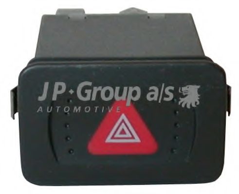 JP GROUP - 1196300400 - Кнопка аварийной сигнализации Golf IV/Bora 97-06 (7 конт.+реле)