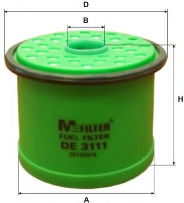 MFILTER - DE 3111 - Фильтр топливный