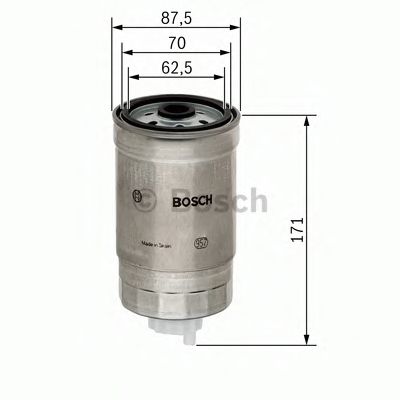 BOSCH - F 026 402 013 - Фільтр паливний