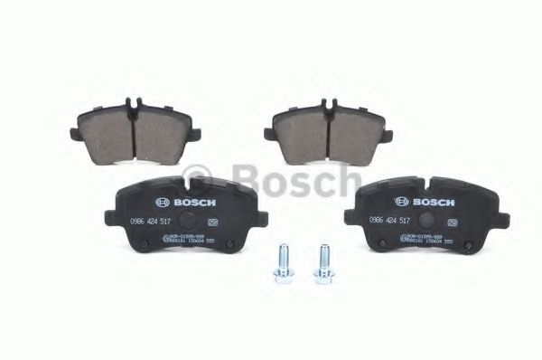 BOSCH - 0 986 424 517 - Гальмівнi колодки дисковi перед. DB W203 C-klasa 00-