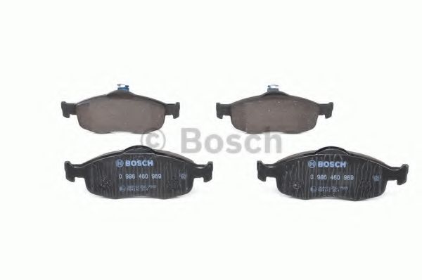 BOSCH - 0 986 460 969 - Гальмівні колодки дискові перед. Ford Mondeo 1.6-2.0 93-00