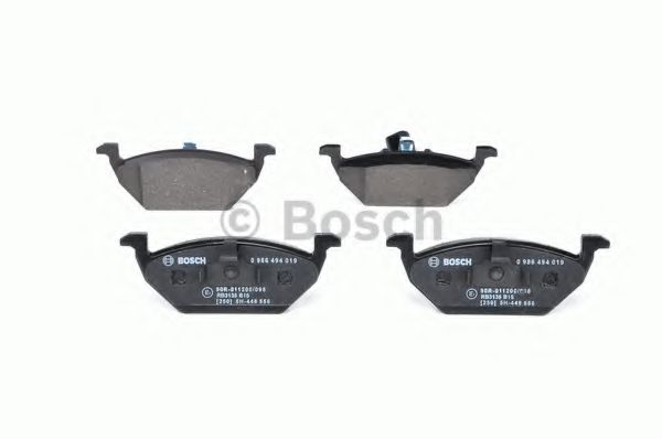 BOSCH - 0 986 494 019 - Гальмівні колодки дискові перед. Audi A3 1.9TDI 96-/Skoda Octavia 1.4-1.9TDI/ 2.0I 00-