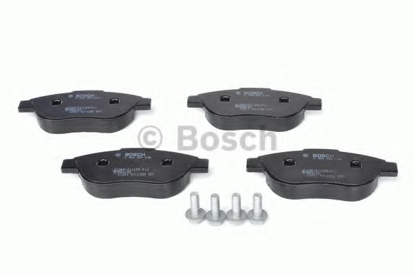 BOSCH - 0 986 494 038 - К-кт перед. гальм колодки Citroen C4; Peugeot 307 1.6/1.6D/2.0 11.04-07.11