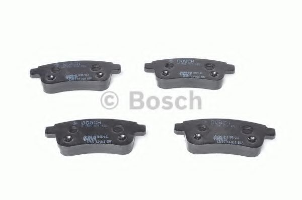 BOSCH - 0 986 494 452 - Гальмівні колодки дискові зад. Renault Scenic III/Megane III 2.0DCi 08-