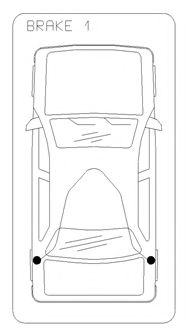 COFLE - 10.591 - Трос ручного гальма Opel Kadett E 1.6-1.8