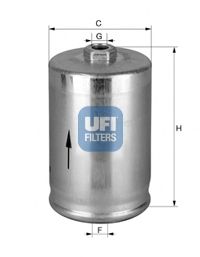 UFI - 31.748.00 - Топливный фильтр
