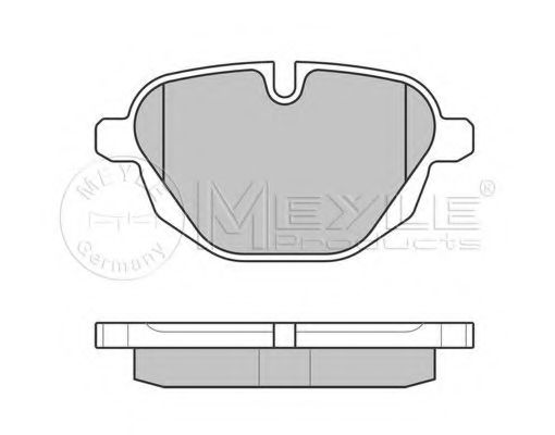 MEYLE - 025 245 6118 - Колодки гальмівні