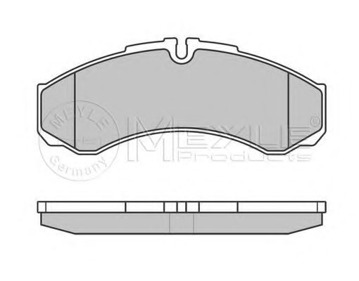 MEYLE - 025 291 2117 - Колодки передние, 99-06 (тип Brembo)