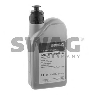 SWAG - 40 93 2590 - Олива КПП 1L SAE 75W-90  API GL-4/GL-5