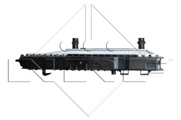 NRF - 509504 - Радiатор основний (мех КПП) Audi A4 95-01/A6 97-05/Skoda SuperB 1.9TDI  01- 632X392X32