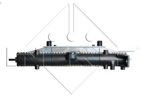 NRF - 509522 - Радіатор основний  VW Sharan 1.9TDI 96-