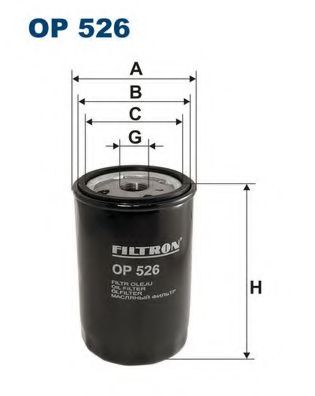 FILTRON - OP526 - Фільтр масляний VAG (бенз.)
