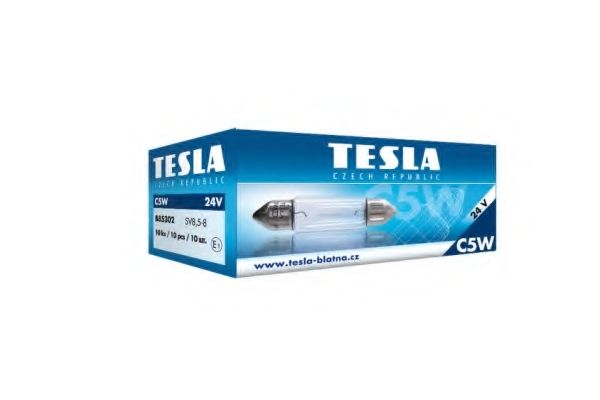 TESLA - B85302 - TS B85302 лампа (C5W, 24 V, SV 8,5-8)
