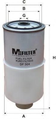 MFILTER - DF 304 - Фильтр топл. AUDI, VW (пр-во M-Filter)