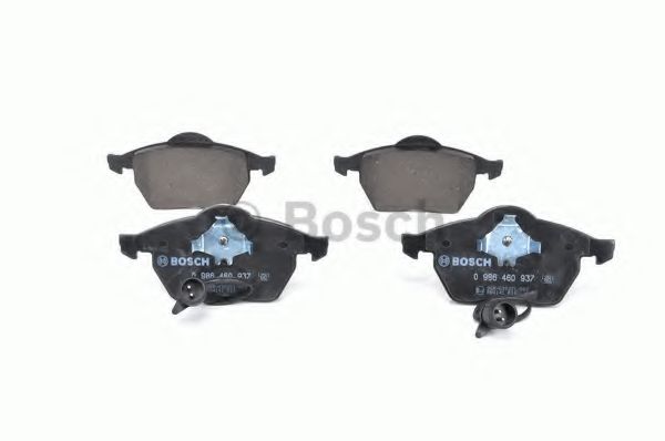 BOSCH - 0 986 460 937 - Гальмівні колодки перед. Audi 100 91-94, A6 94-97