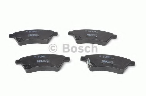 BOSCH - 0 986 494 129 - Колодки гальм.перед. Fiat Sedici 06/06-,Suzuki SX4 06/06-