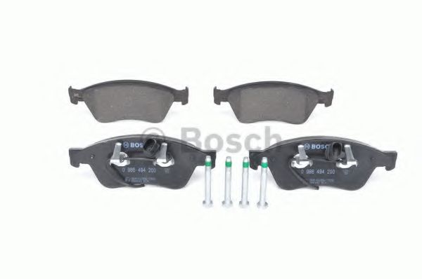 BOSCH - 0 986 494 200 - Колодка торм. диск. AUDI A6, A8 передн. (пр-во Bosch)