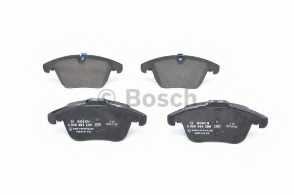 BOSCH - 0 986 494 209 - Колодки гальмівні дискові