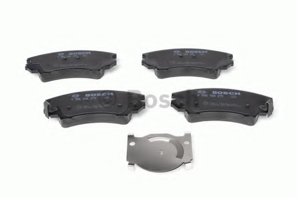 BOSCH - 0 986 494 275 - Гальмівні колодки дискові перед. Opel Insignia 08-  (середина диска 321mm)/(17")