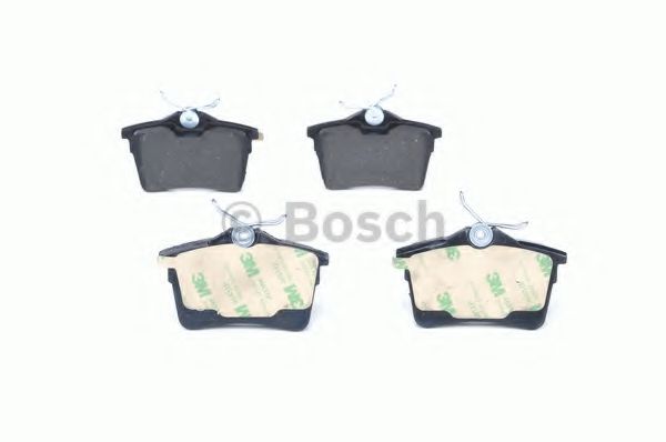 BOSCH - 0 986 494 304 - Гальмівні колодки дискові зад. Citroen Berlingo/Peugeot Partner 1.6, 1.6 HDi 75, 90, 110 04/08-