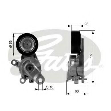 Натяжник паска приводного VAG 1.6FSI 03-