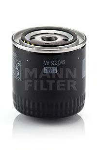 MANN-FILTER - W 920/6 - Фільтр масла Chrysler Voyager;Ford Mondeo 1.6i 16V,