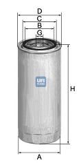 UFI - 24.307.00 - Топливный фильтр