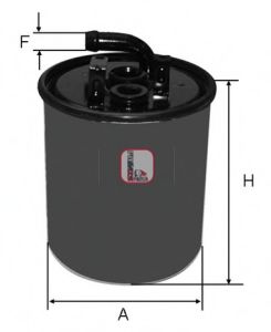 Фільтр паливний DB W168 A160-A170 CDI 99-