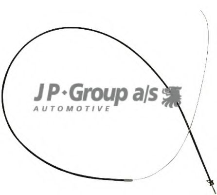 JP GROUP - 1170700900 - Трос капота Audi 100/A6 76-97
