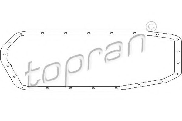 TOPRAN - 500 786 - Прокладка AКПП Bmw E46/39/38 08.95- масл.фiльтра