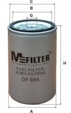 MFILTER - DF 694 - Фильтр топливный