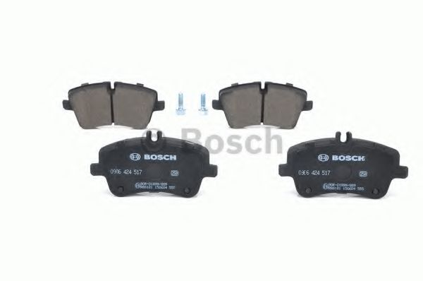 BOSCH - 0 986 424 517 - Гальмівнi колодки дисковi перед. DB W203 C-klasa 00-