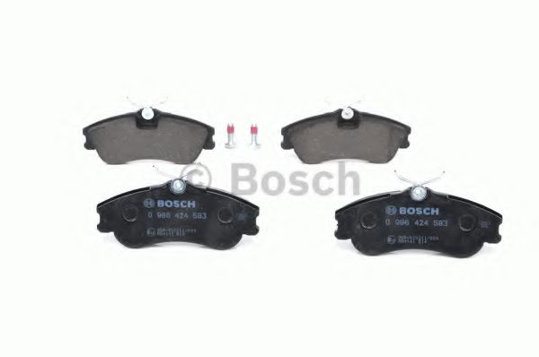 BOSCH - 0 986 424 583 - Гальмівні колодки дискові перед. Citroen Berlingo/ Citroen Xsara 1.1i-2.0HDi 00-