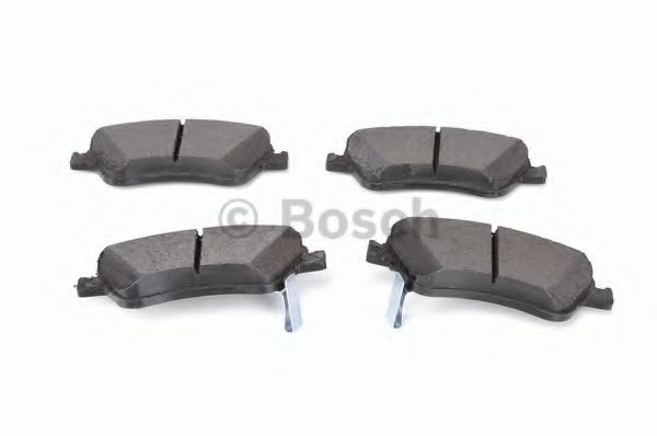 BOSCH - 0 986 494 260 - Гальмівні колодки дискові перед. Toyota Auris 1,4 D-4D 07-