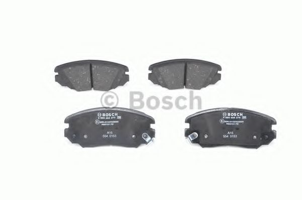 BOSCH - 0 986 494 279 - Колодка торм. диск. OPEL INSIGNIA 1.6-2.8 08-;SAAB 9-5 2.0TTID 10- передн. (пр-во Bosch)