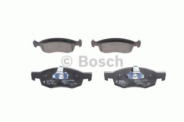 BOSCH - 0 986 494 197 - К-кт гальмівних колодок перед. Dacia Logan/Renault 07-