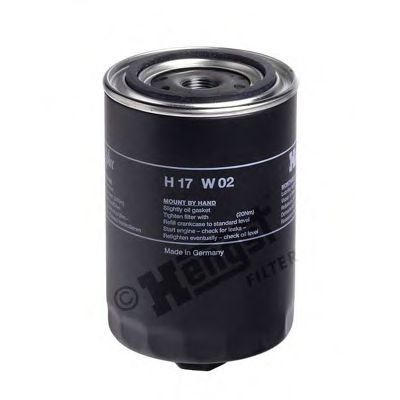 HENGST FILTER - H17W02 - Заміна W 950/5!!! Фільтр масла Fiat/ Ford/ Rover