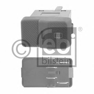 FEBI BILSTEIN - 17002 - Вимикач обігріву заднього скла VW Passat, Transporter IV 88-03