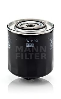 MANN-FILTER - W 1130/1 - Фільтр масла (h=115mm) Audi 100 2,0TD/2,4D 8/89-;2,5TDI -11/90